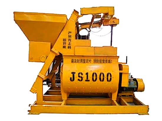 JS1000混(hun)凝土攪(jiao)拌機