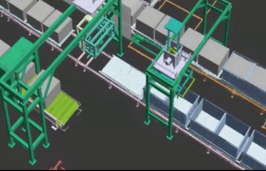 水泥(ní)發泡砌(qì)塊生産(chǎn)線 泡沫(mo)混凝土(tu)砌塊生(shēng)産線3D視(shi)頻