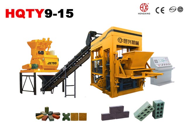 QT9-15砌(qì)塊成型(xíng)機 混凝(ning)土制磚(zhuan)機