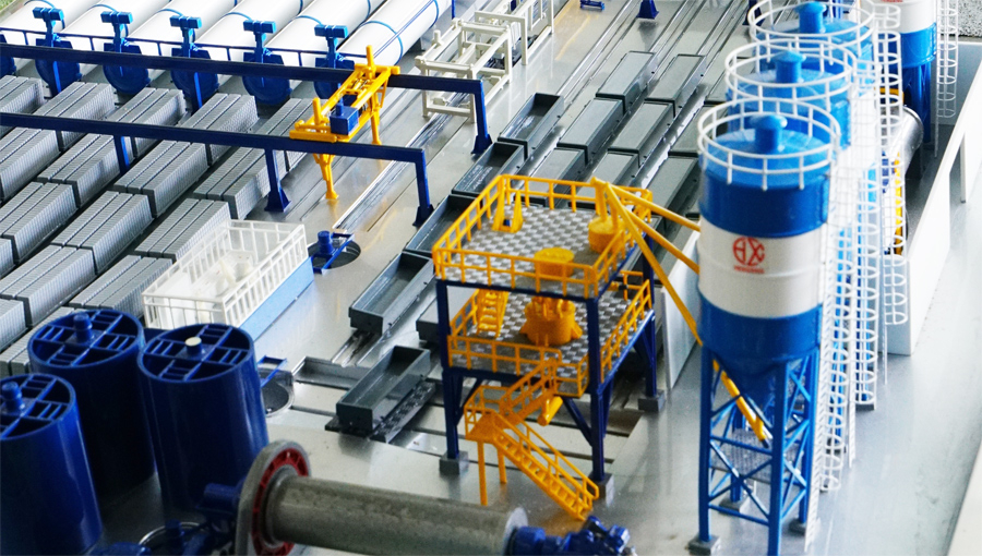 加氣(qì)混凝土砌塊生産(chan)線